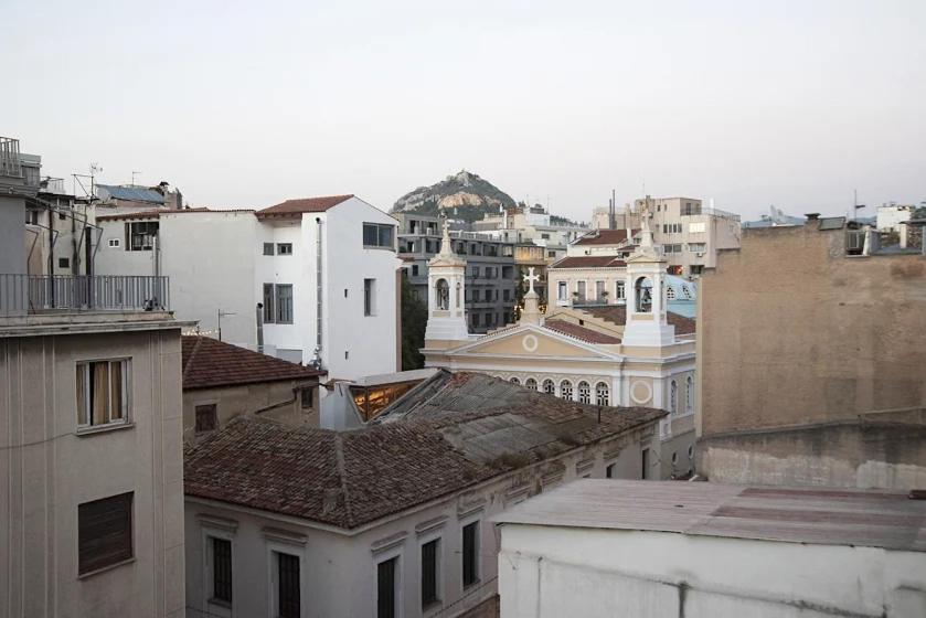 Ferienwohnung Artist'S Lovely Nest Under The Shadow Of The Parthenon Athen Exterior foto