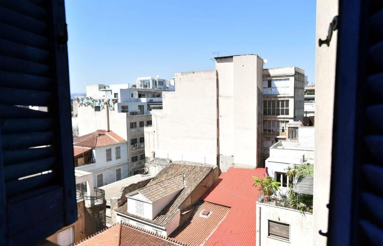Ferienwohnung Artist'S Lovely Nest Under The Shadow Of The Parthenon Athen Exterior foto